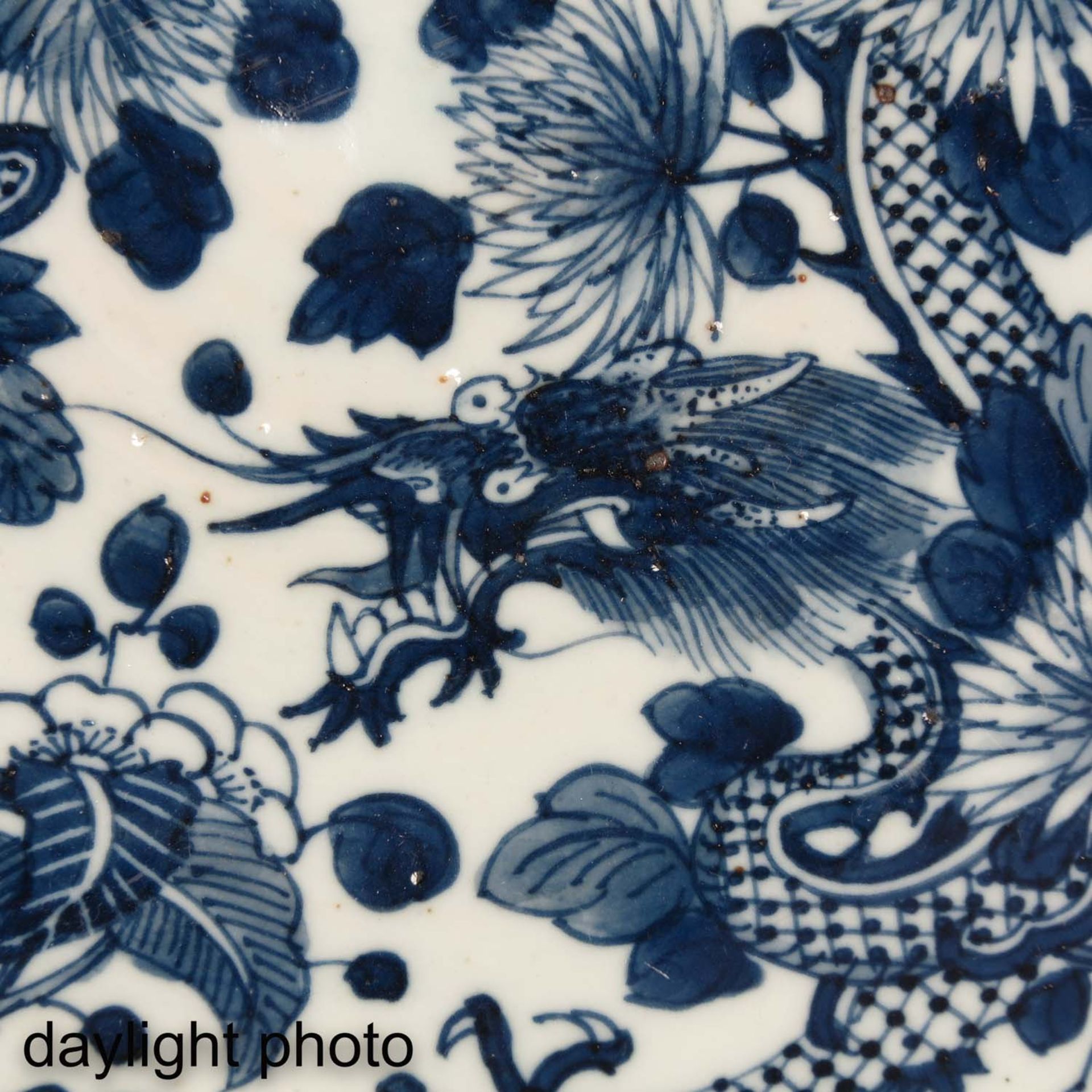 A Blue and White Plate - Image 5 of 5