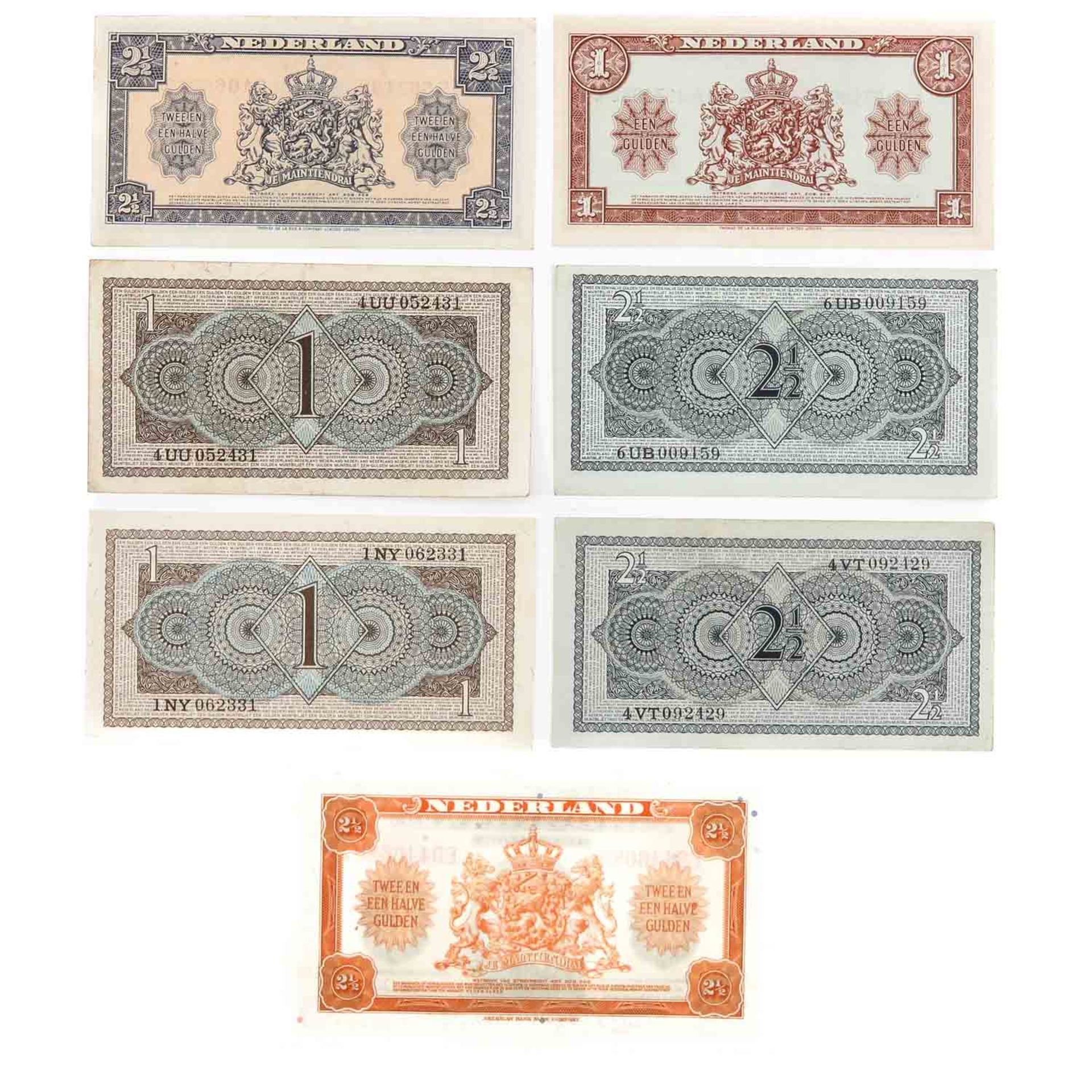 A Collection of Dutch Bank Notes - Bild 6 aus 8