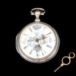 A 19th Century Silver English Pocket Watch