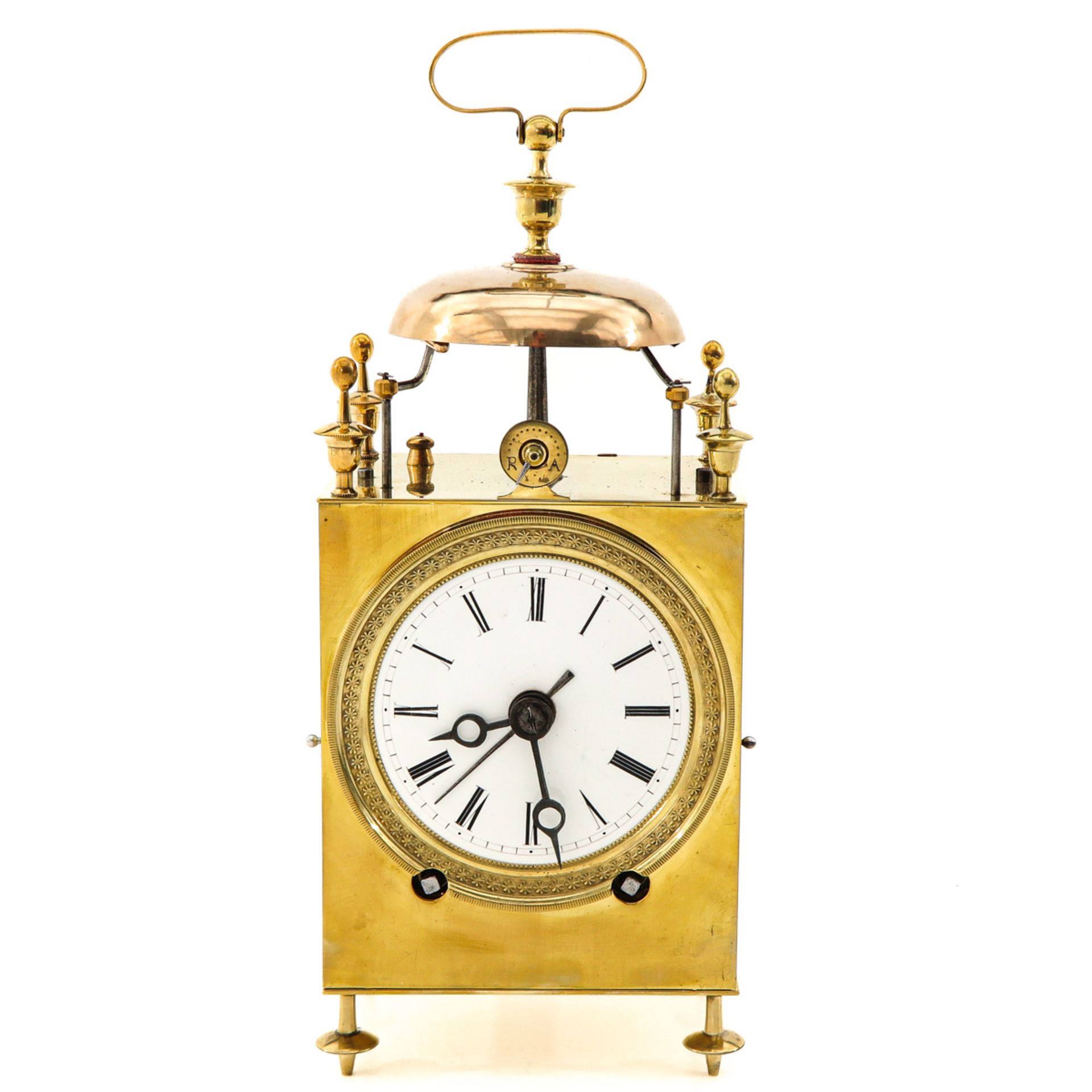 A 19th Century Capucine Pendule