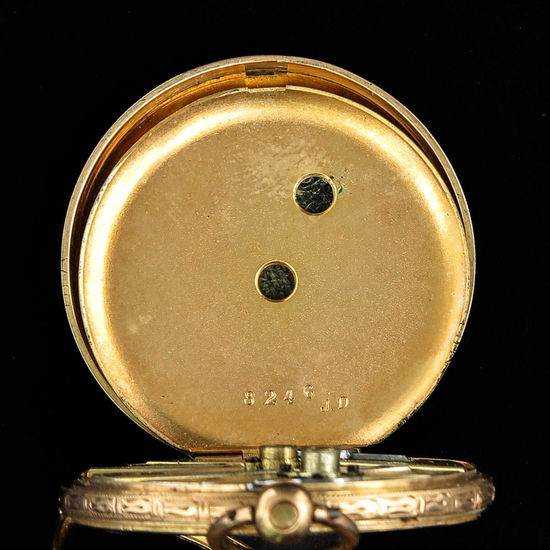 A Gold Pocket Watch - Bild 5 aus 6