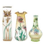 A Lot of 3 Art Nouveau Vases