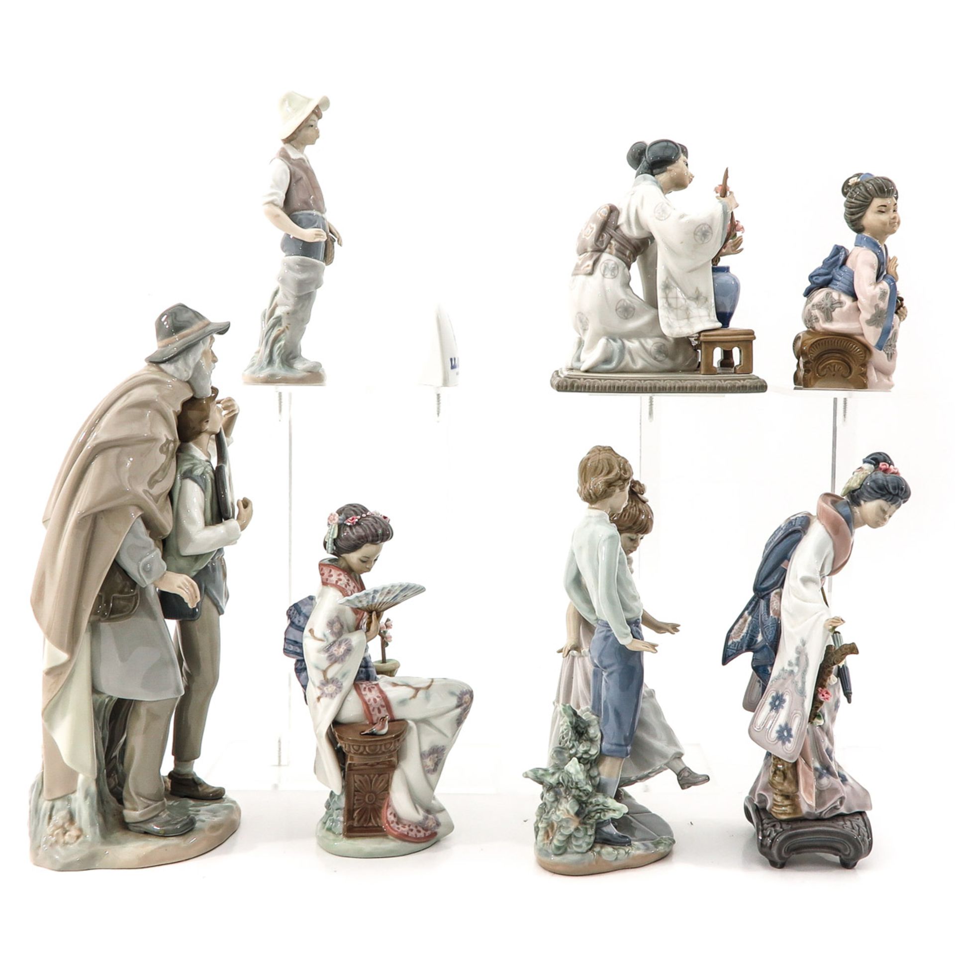 A Collection of 8 Pieces of Lladro - Bild 4 aus 10