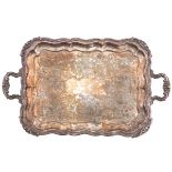A Silver Plated Tray