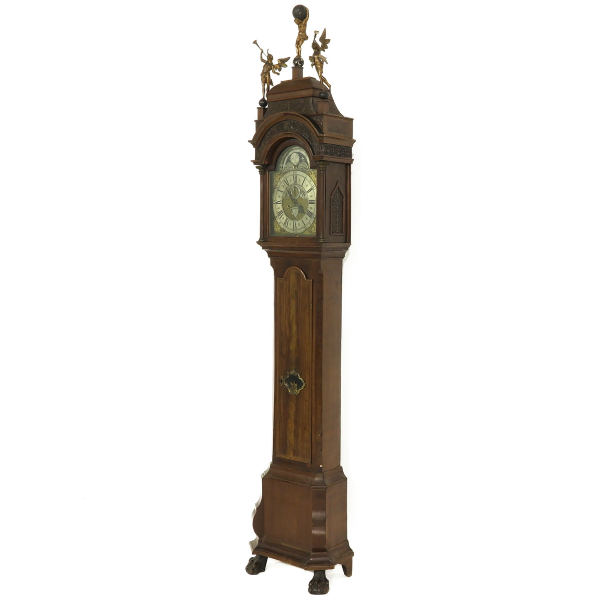 A Standing Clock Signed A en T Haakma Leeuwarden Circa 1750 - Bild 3 aus 10