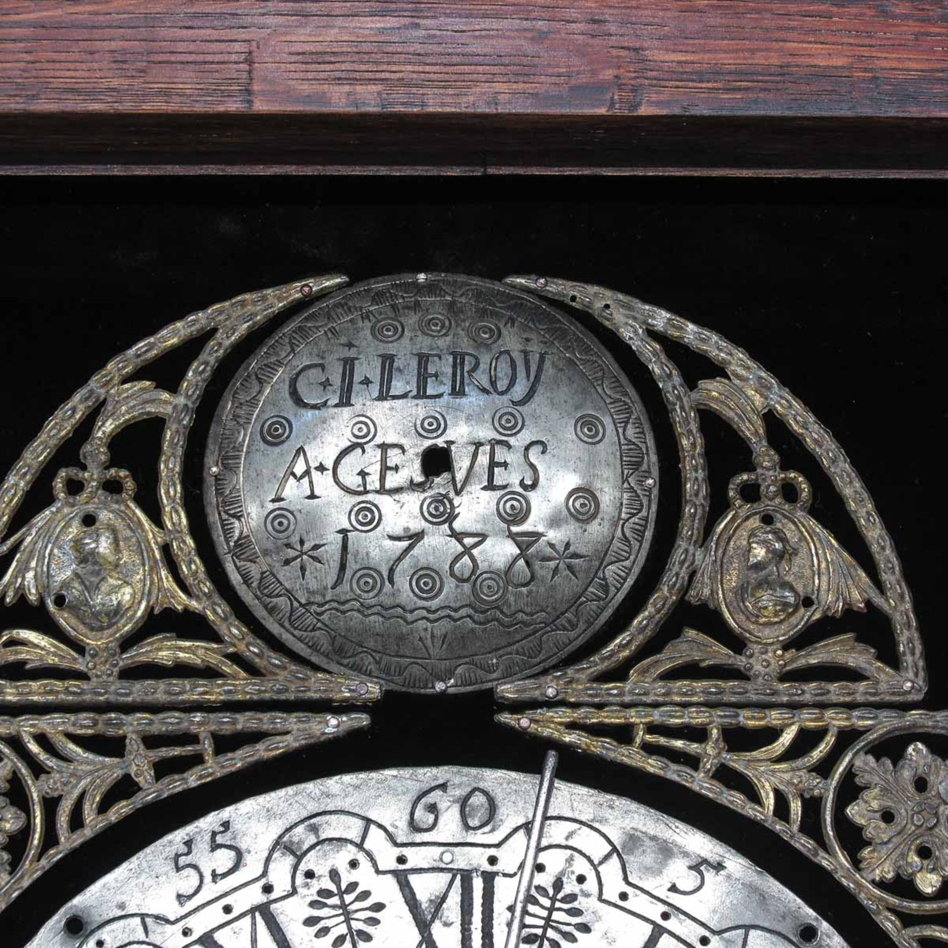 A Standing Clock Signed C.I. LeRoy a Gesves - Image 5 of 10