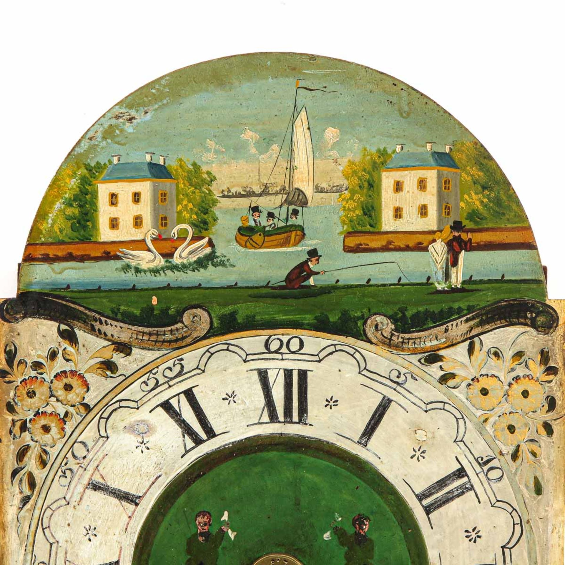 A 19th Century Friesland Wall Clock - Bild 6 aus 9