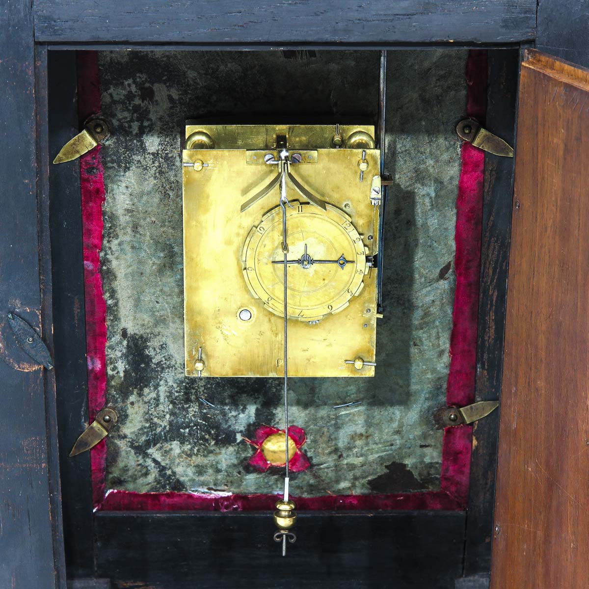 A Religious Clock Signed Pierre du Chesne Paris - Image 6 of 6