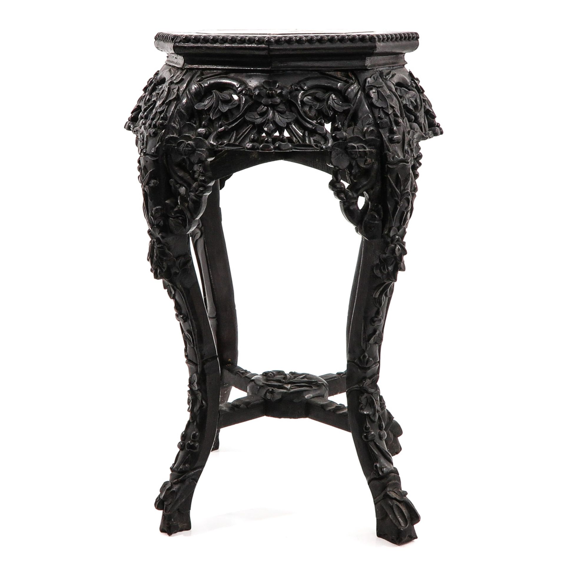 A Carved Marble Top Table - Image 3 of 5