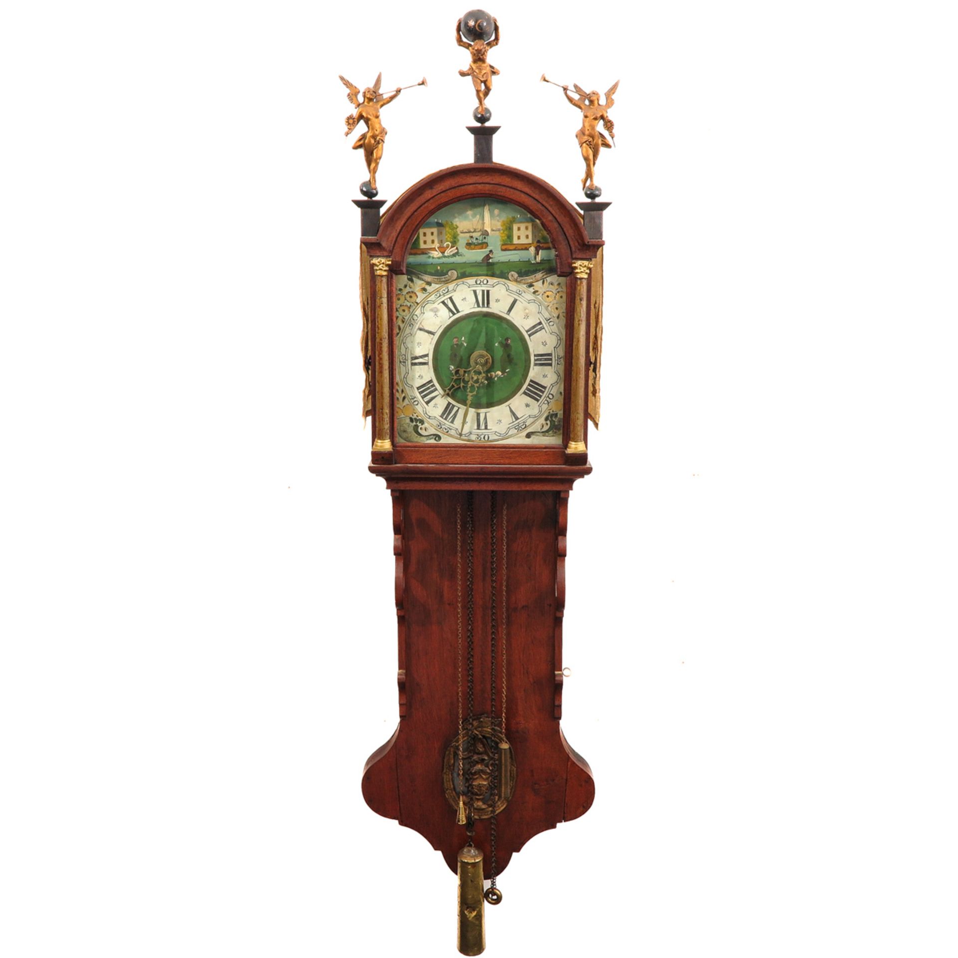 A 19th Century Friesland Wall Clock