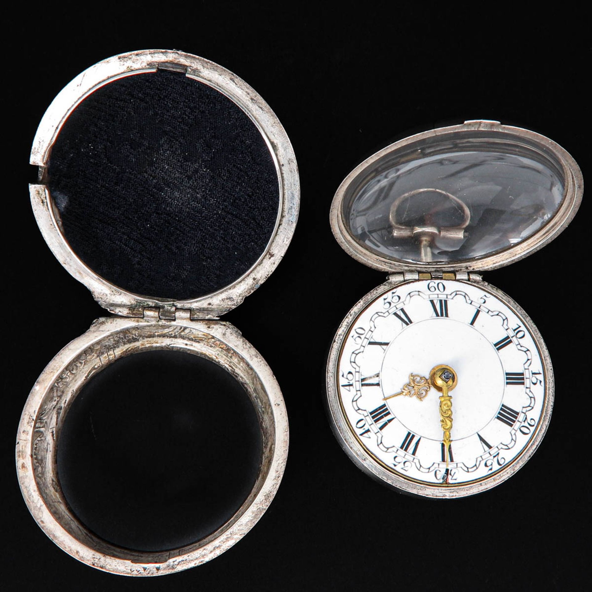 A Silver Pocket Watch Signed Tarts London Circa 1770 - Bild 2 aus 8