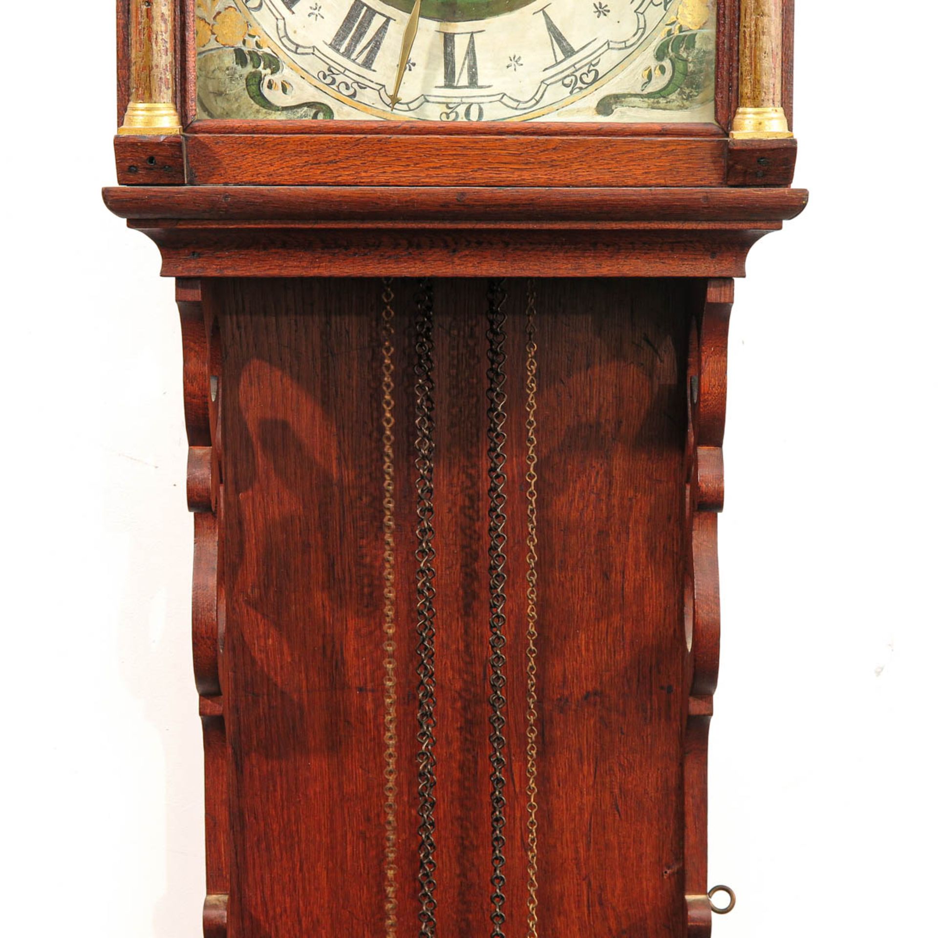 A 19th Century Friesland Wall Clock - Bild 8 aus 9