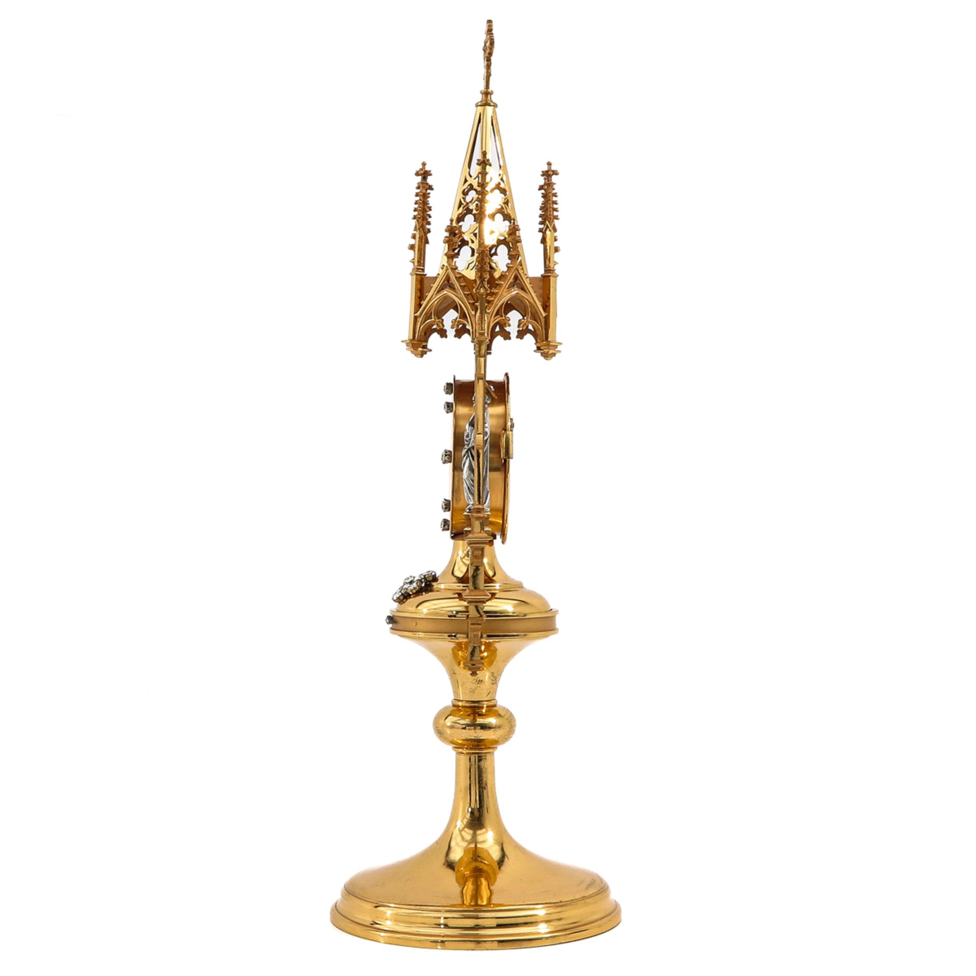 A Neo Gothic Monstrance - Bild 2 aus 8