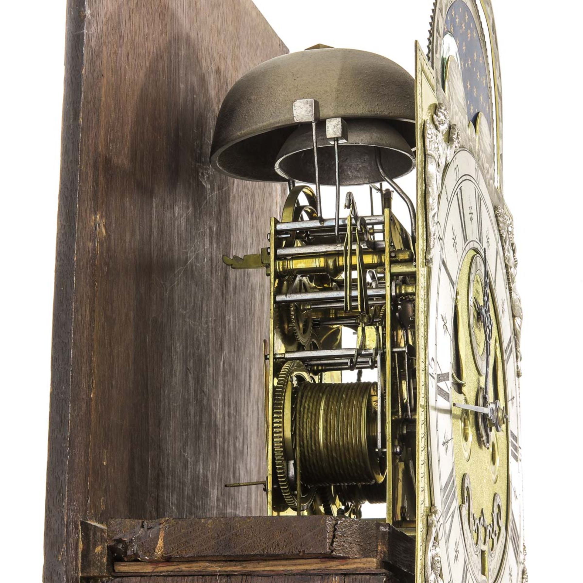 A Standing Amsterdam Clock Circa 1730 - Bild 8 aus 10