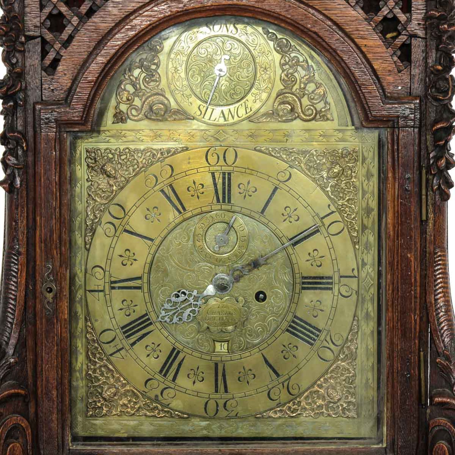 An 18th Century Flanders Standing Clock - Bild 4 aus 10