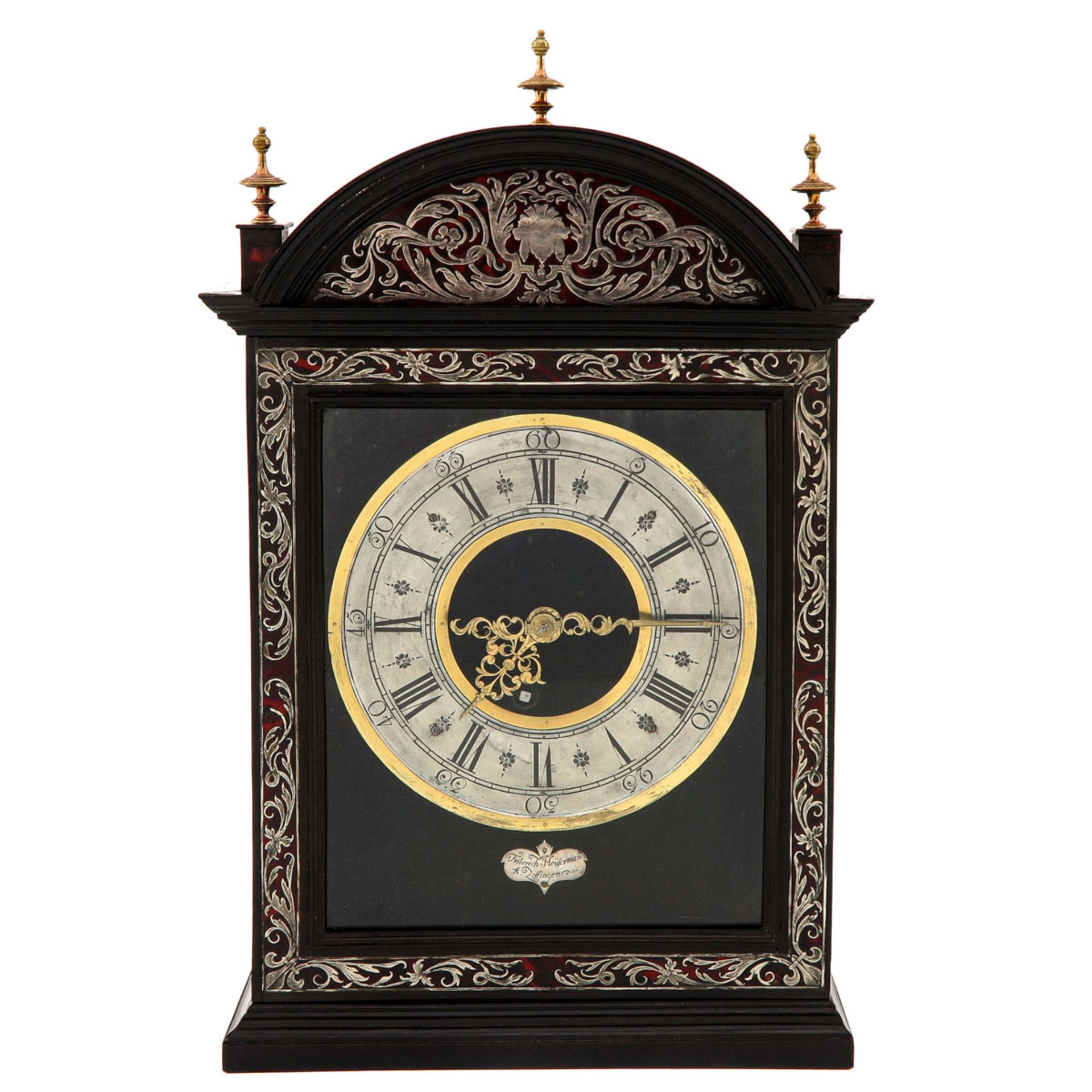 A Religieuze Clock Signed Friedrich Heuferman a Zoffingen