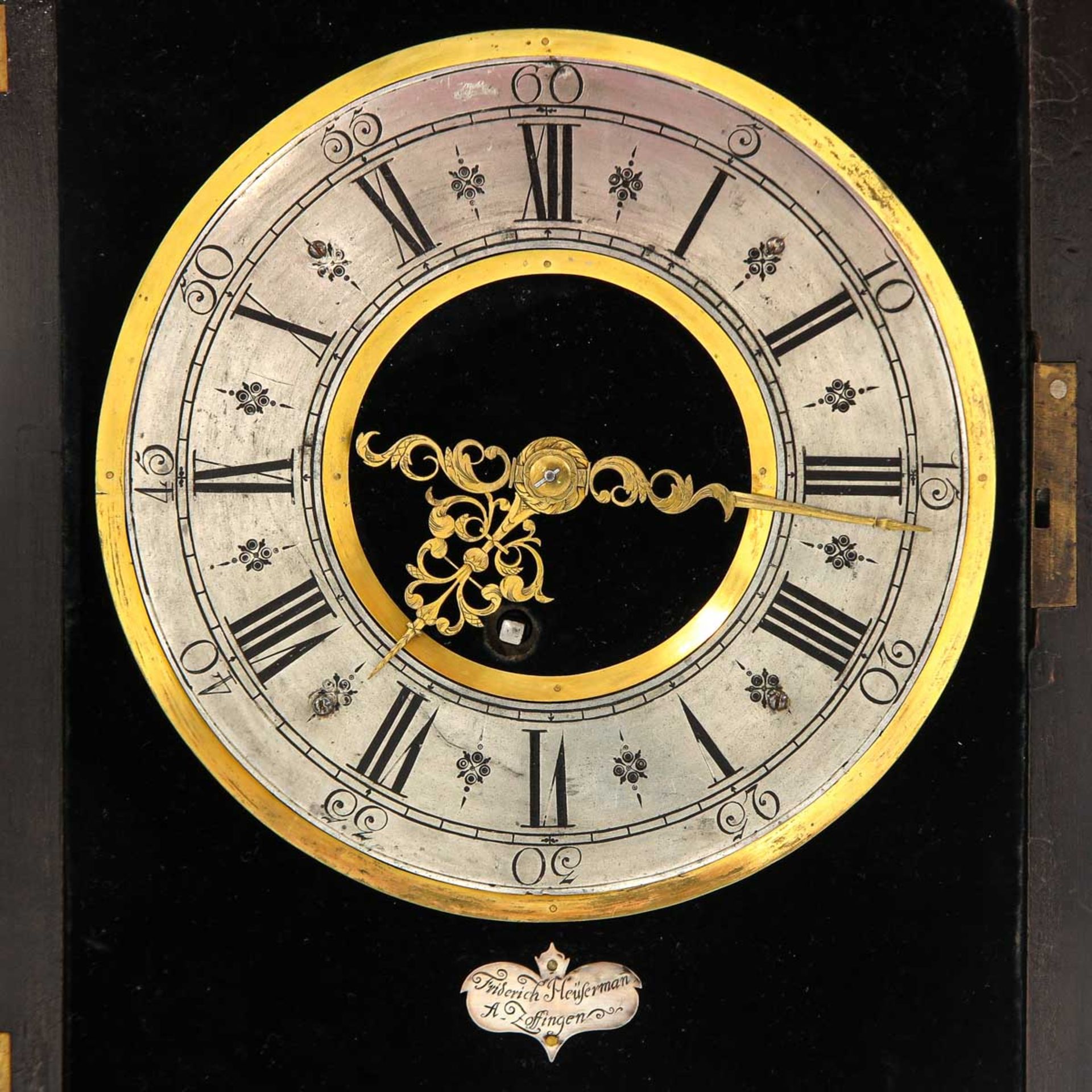 A Religieuze Clock Signed Friedrich Heuferman a Zoffingen - Bild 6 aus 9