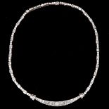 An 18KG Diamond Necklace