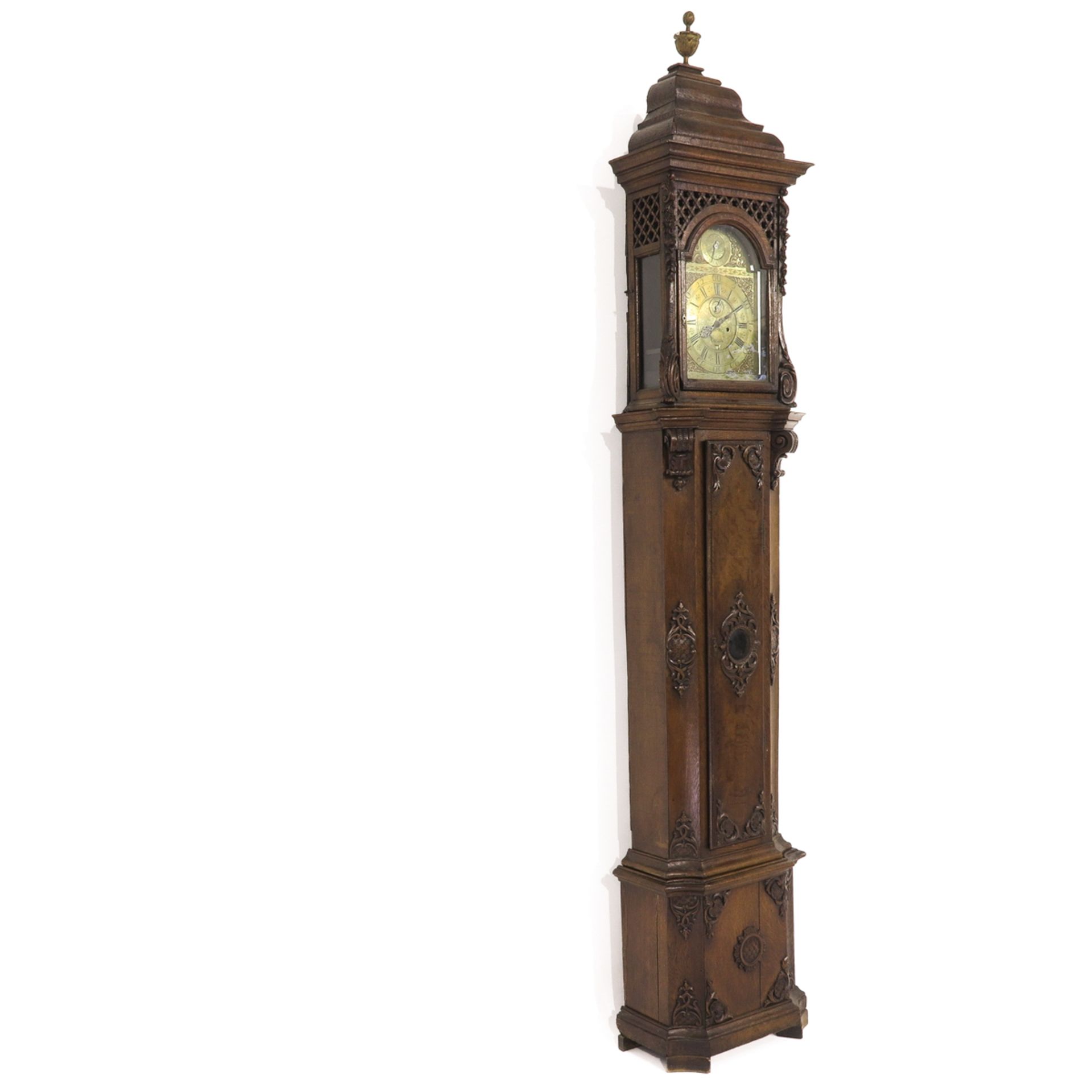 An 18th Century Flanders Standing Clock - Bild 2 aus 10