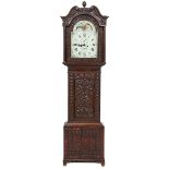 A Standing Clock Signed Tinker & Edmondson Leeds