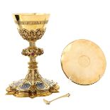 A 19th Century Gold Plated Silver Chalice