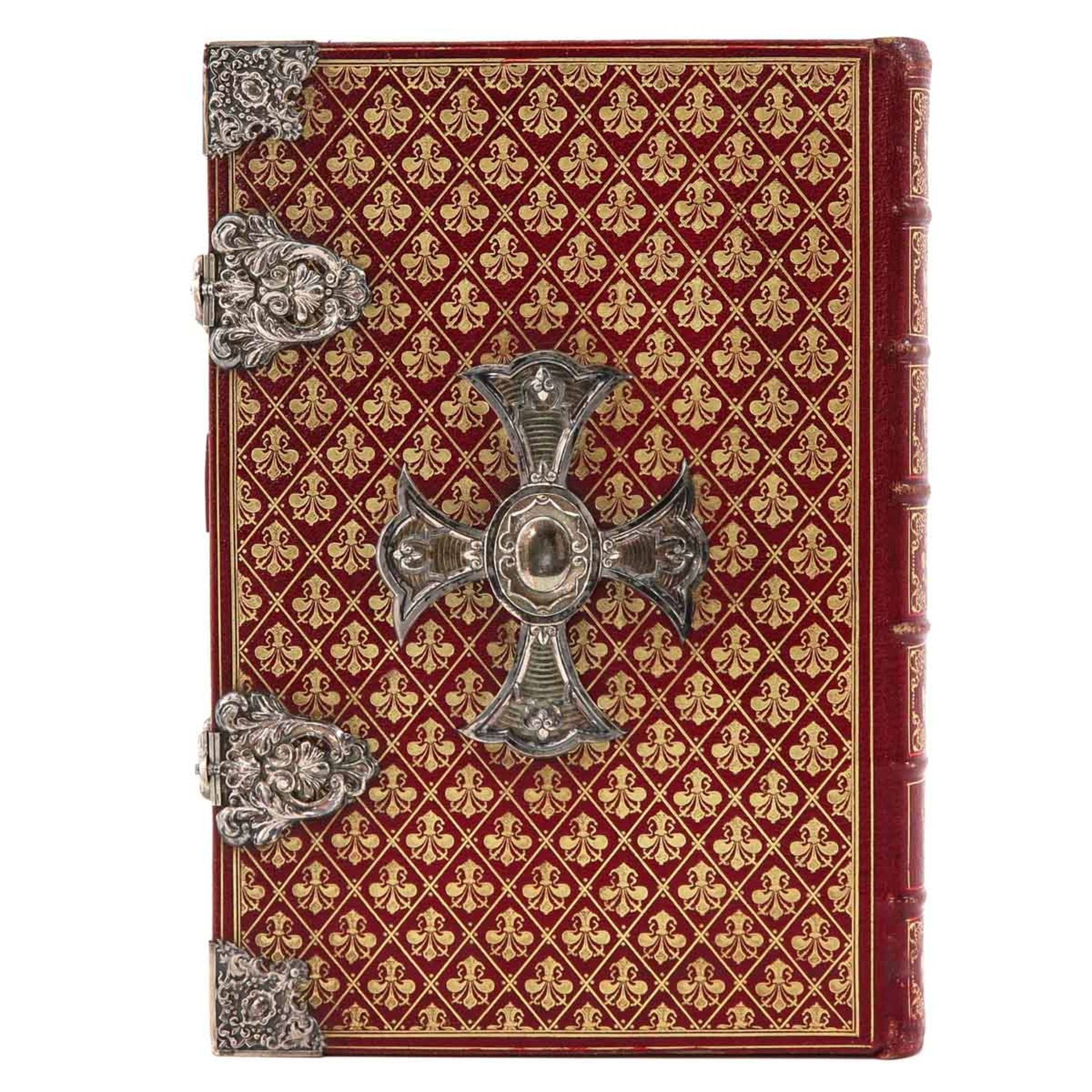 A 19th Century Missal with Beautiful Silver Fittings - Image 3 of 10