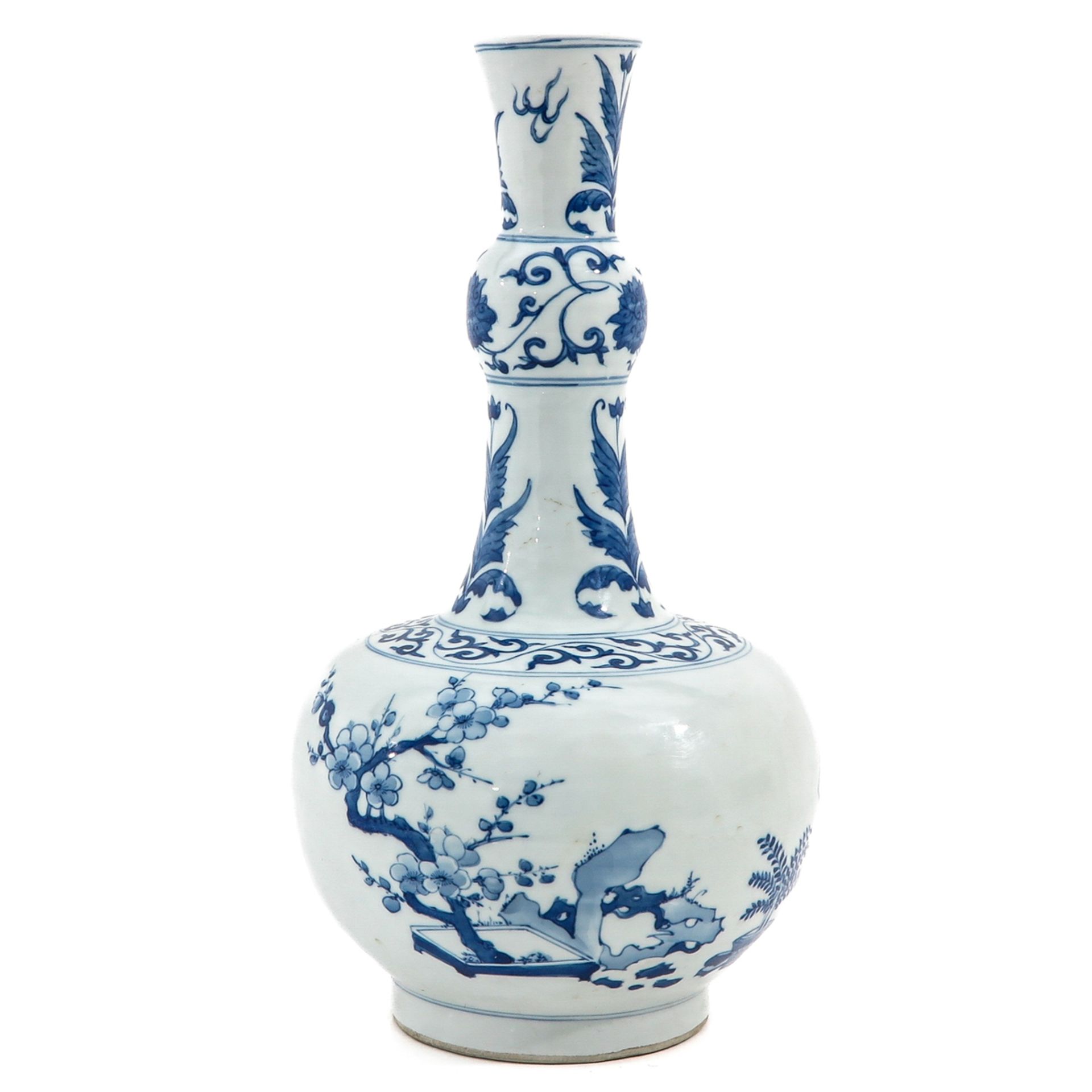 A Blue and White Gourd Vase - Image 4 of 9