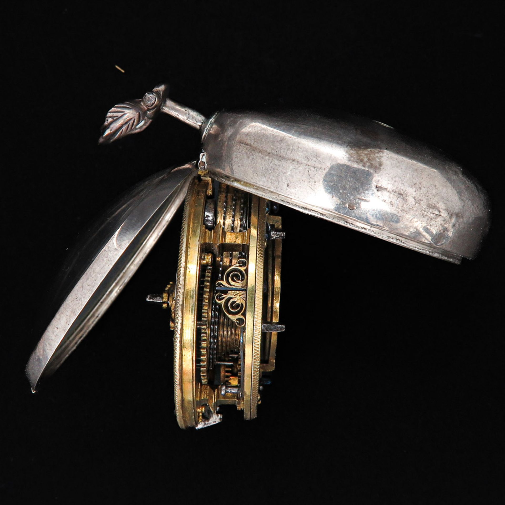 A Silver Pocket Watch Signed John Witter London Circa 1740 - Bild 7 aus 9