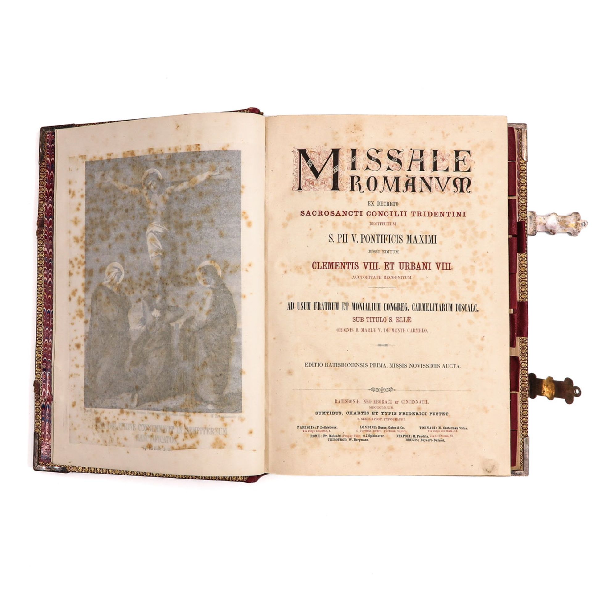 A 19th Century Missal with Beautiful Silver Fittings - Image 8 of 10