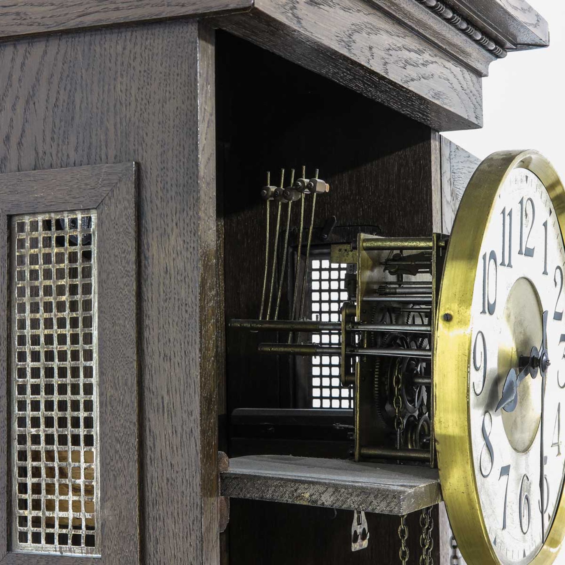 An Art Decor Period Standing Clock - Bild 5 aus 9