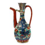 A Polychrome Decor Pitcher