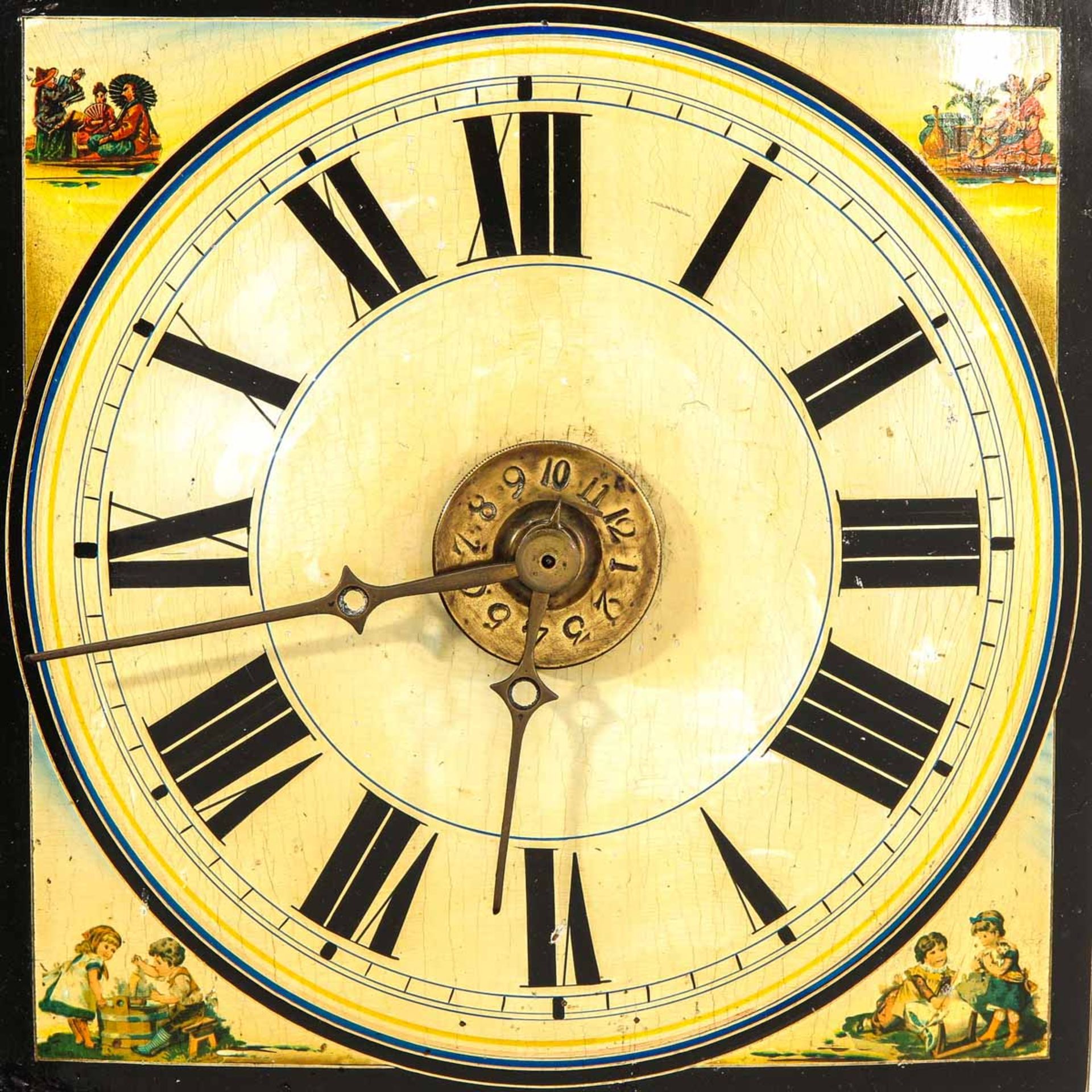 A 19th Century German Wall Clock or Appelklok - Image 4 of 7