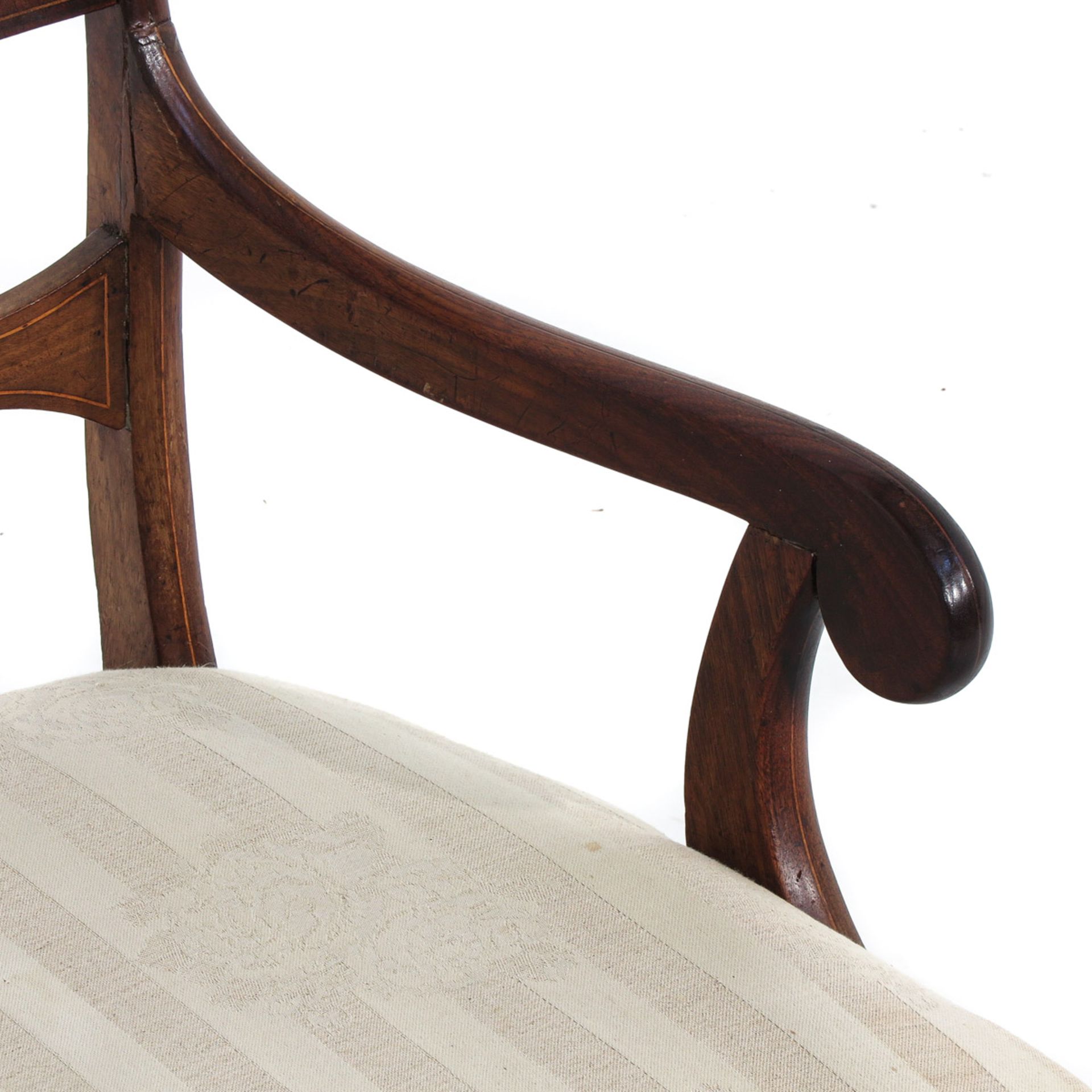 A Set of 6 19th Century English Mahogany Chairs - Image 8 of 9