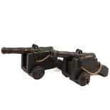 A Very Rare Pair of Cannons Dated 1695