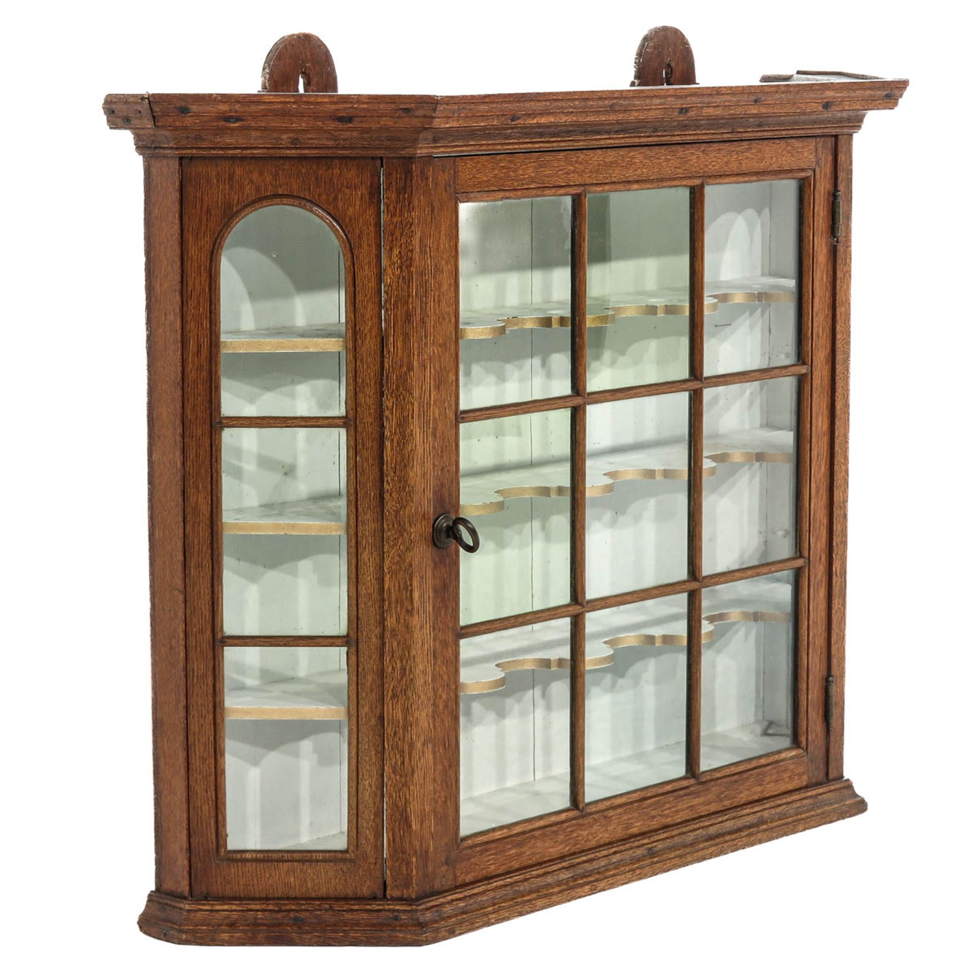 An 18th Century Dutch Wall Vitrine - Image 2 of 8