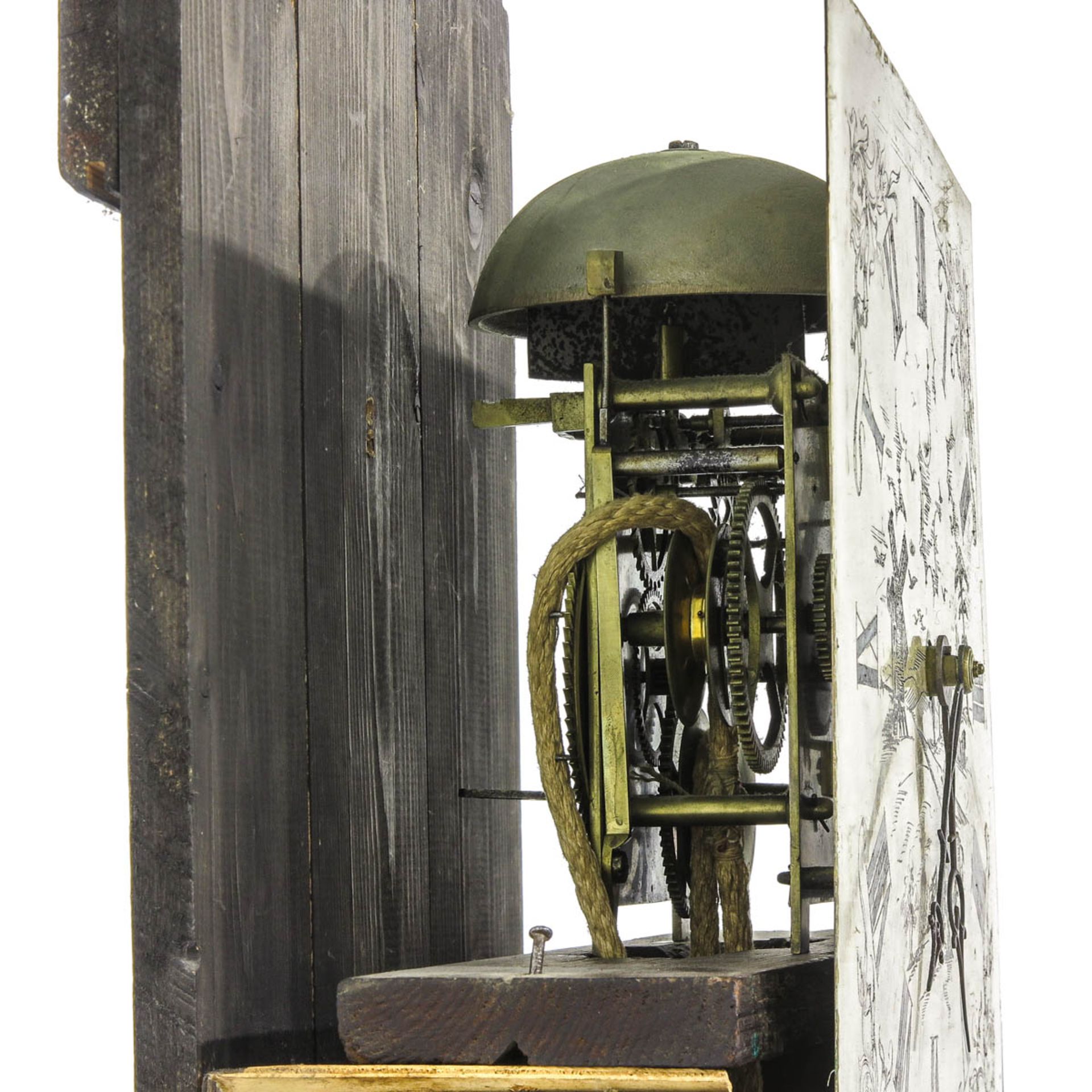 An English Standing Clock - Image 5 of 8