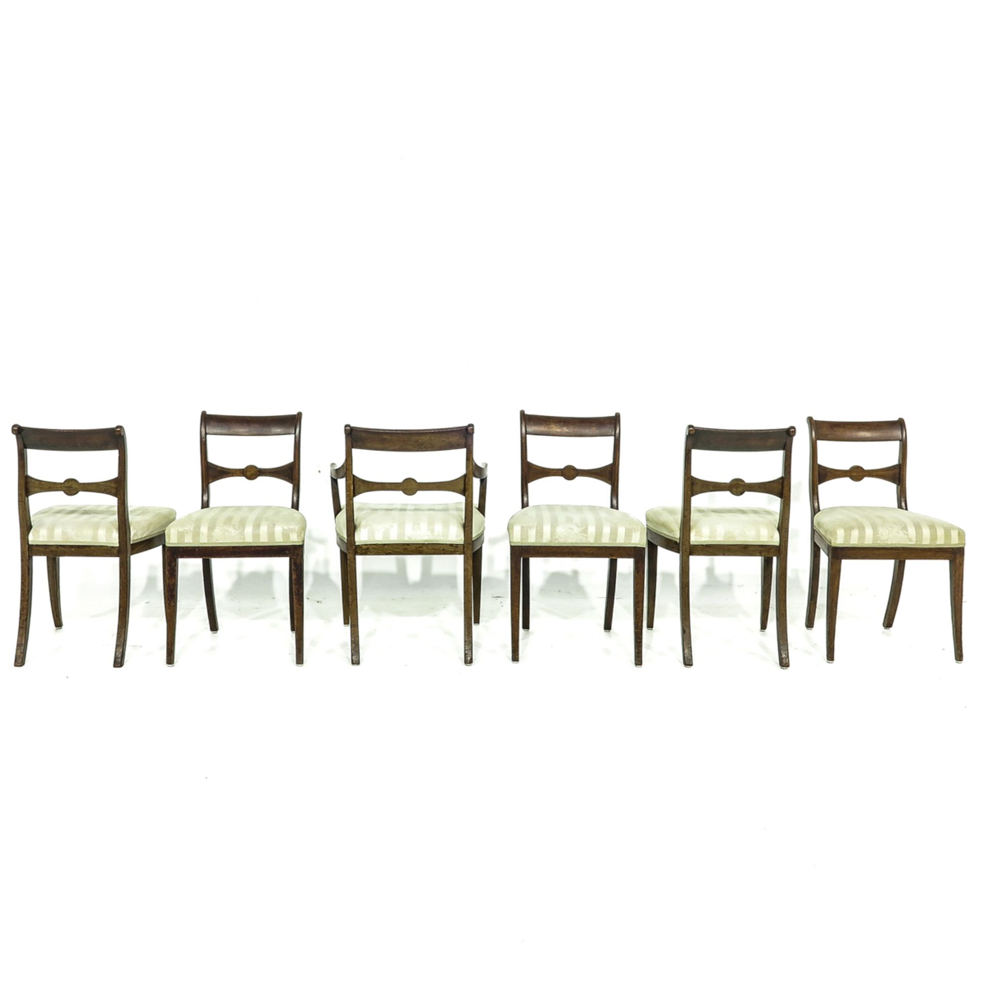 A Set of 6 19th Century English Mahogany Chairs - Image 3 of 9