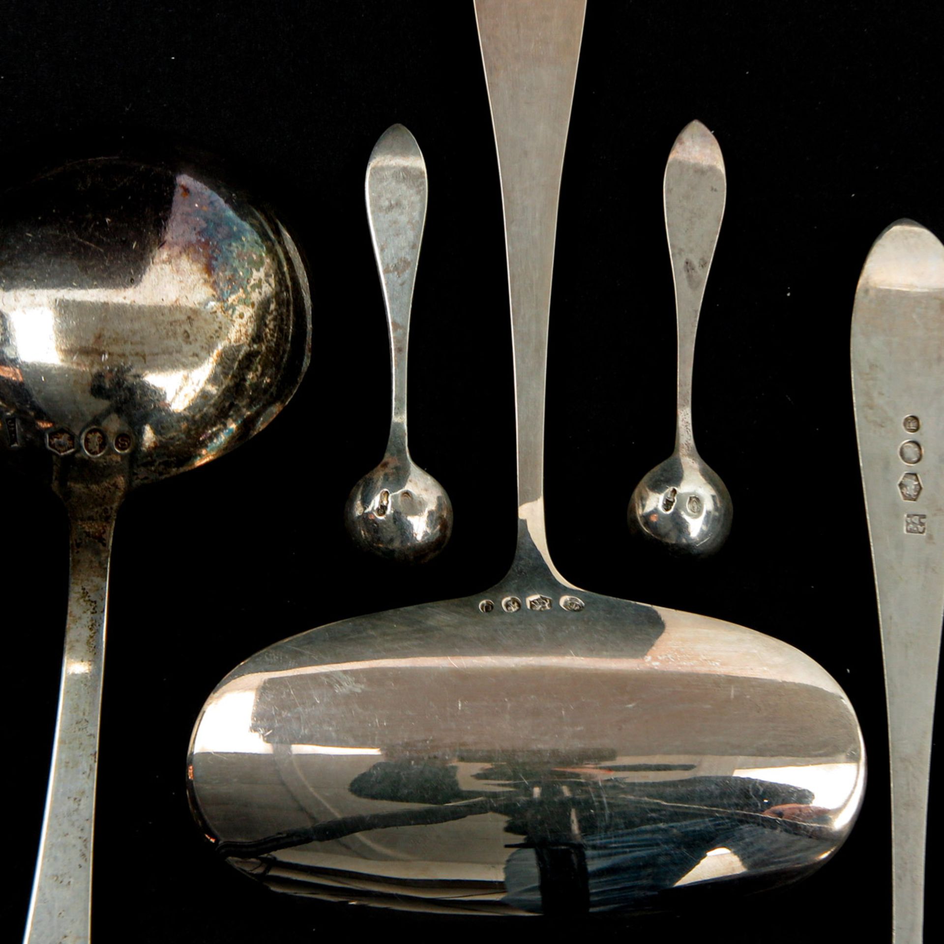 A Collection of Dutch Silver Cutlery - Bild 8 aus 8