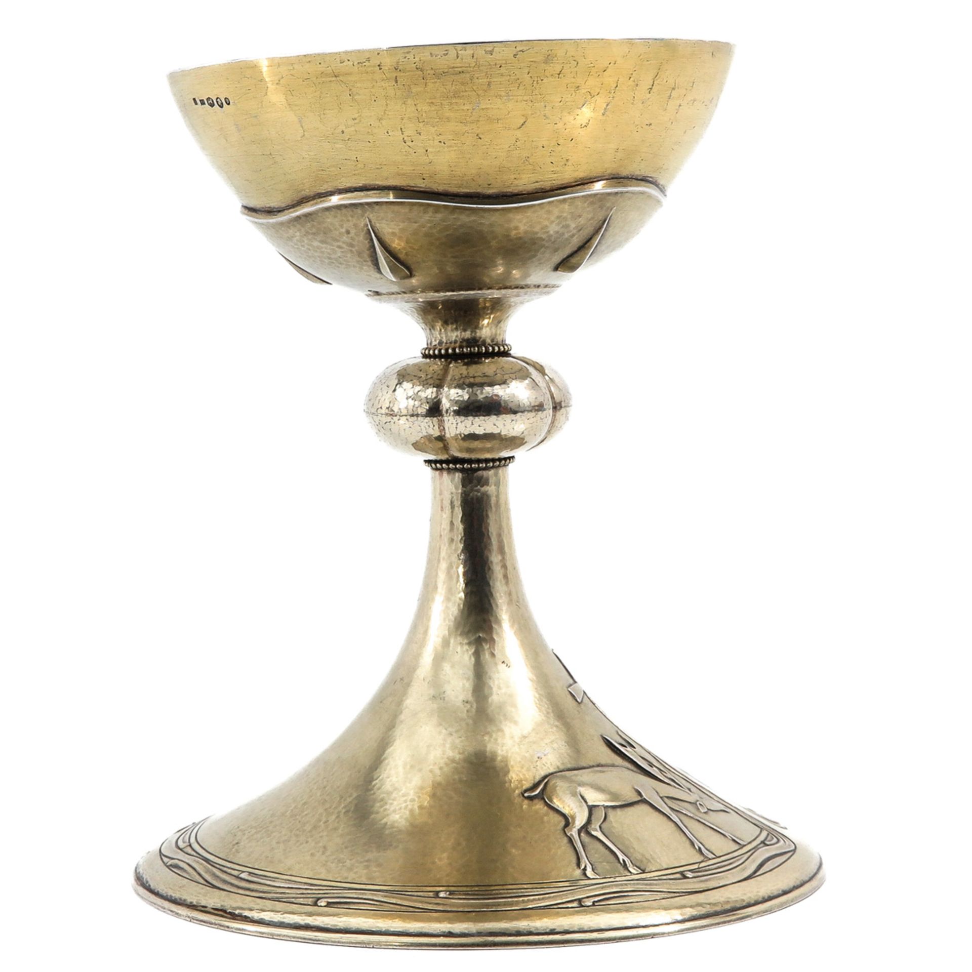 An Art Deco Silver Chalice - Bild 4 aus 10