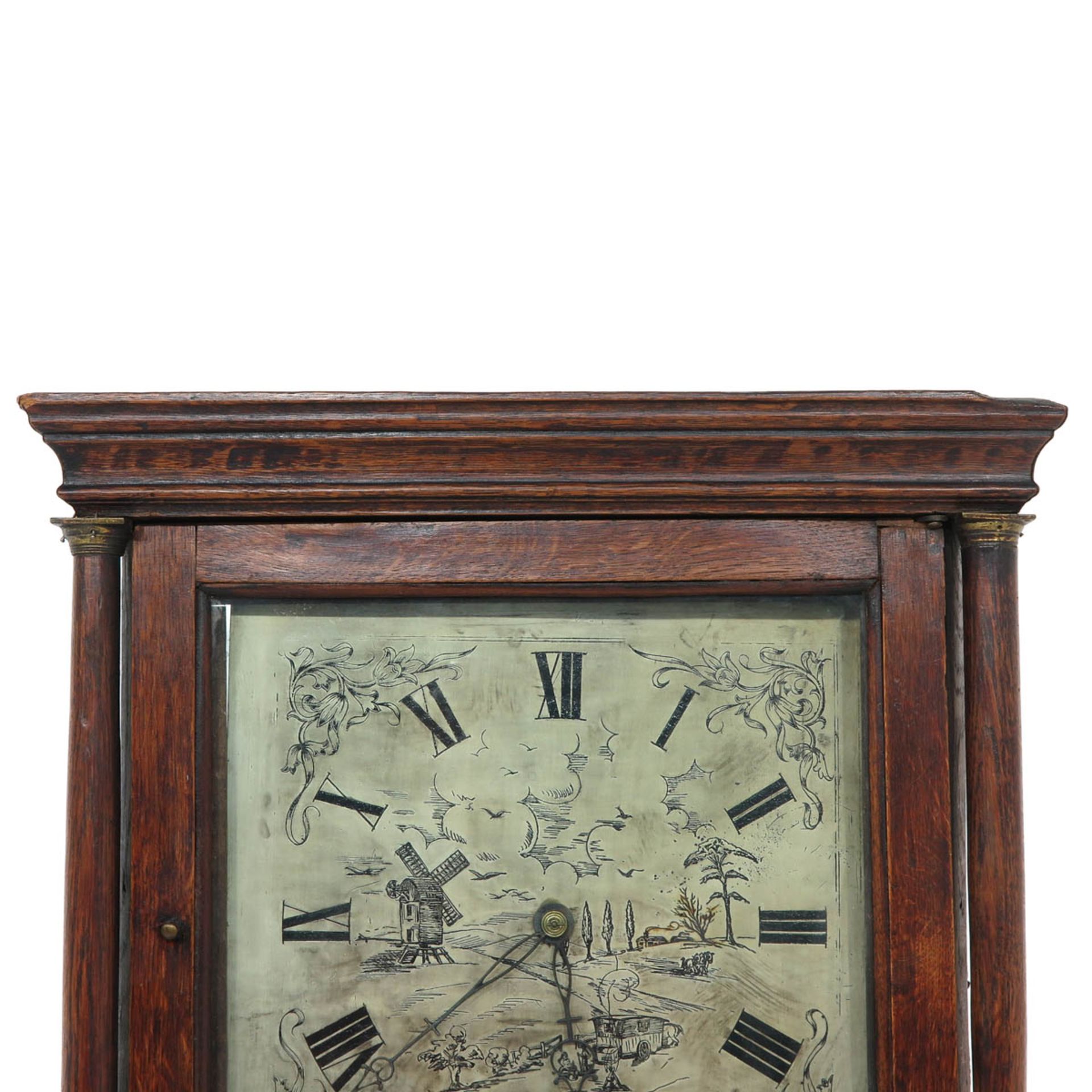 An English Standing Clock - Image 7 of 8