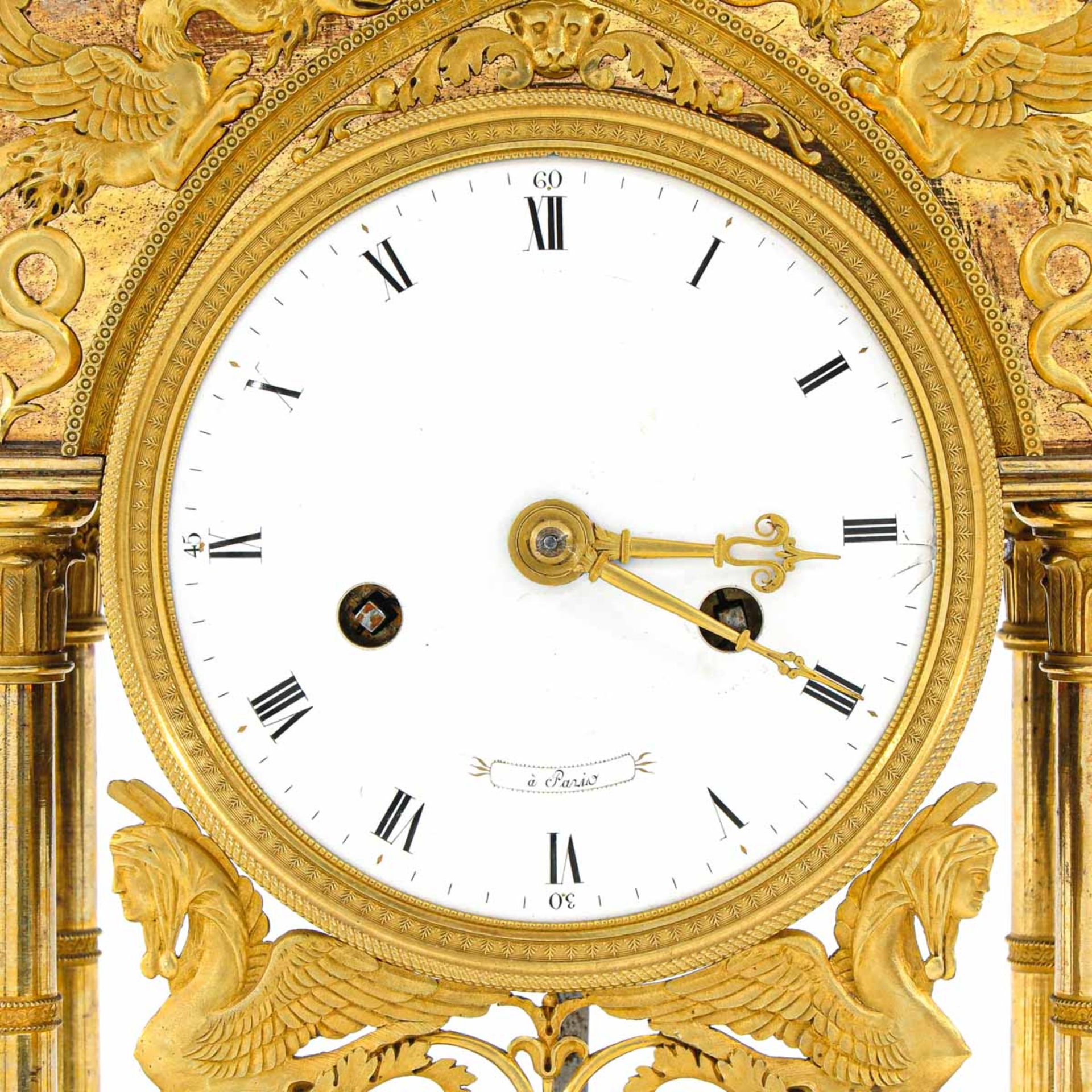 A French Empire Pendule - Image 6 of 9