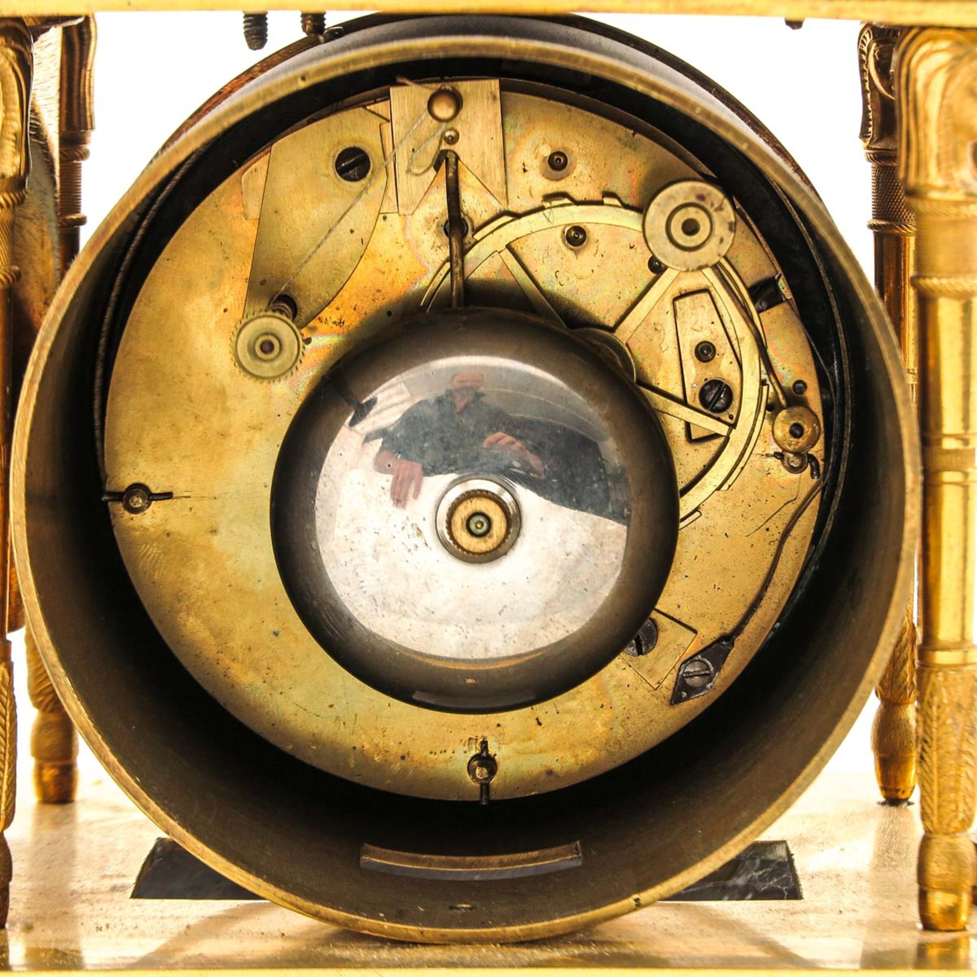A French Empire Pendule - Image 7 of 9