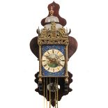 A 18th Century Zaanland Wall Clock or Stoelklok