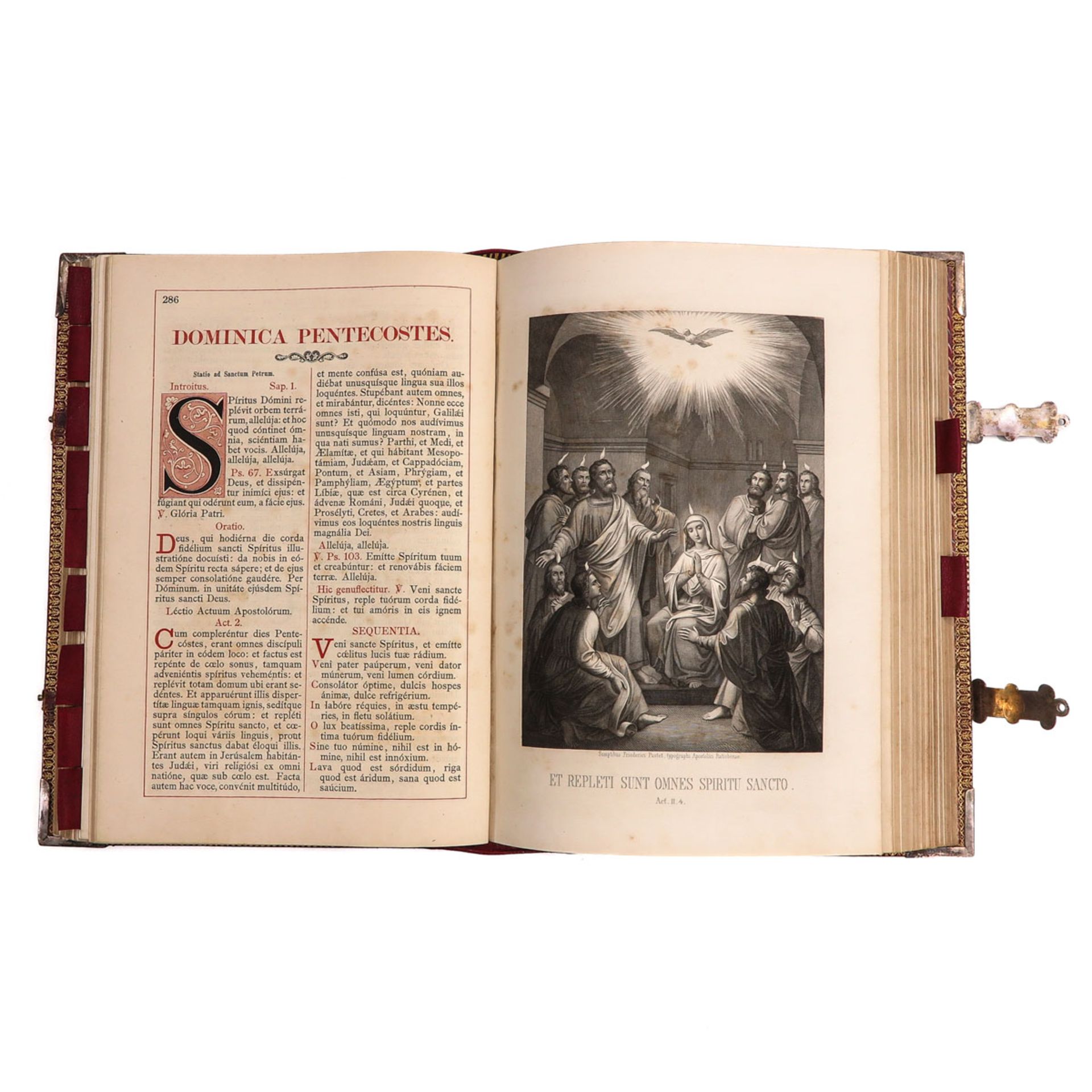 A 19th Century Missal with Beautiful Silver Fittings - Image 9 of 10