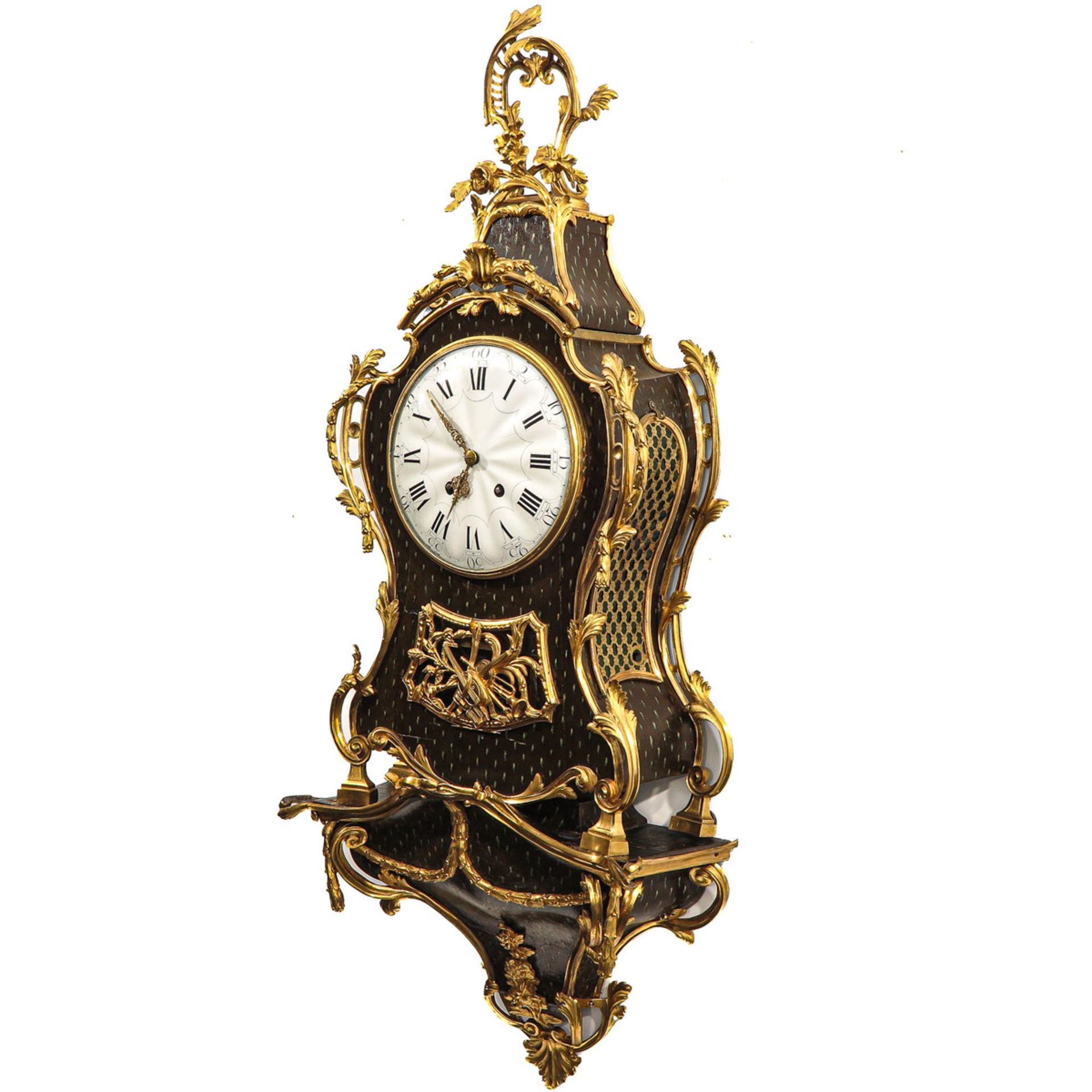 A Neuchatel Clock Signed DFDB Circa 1780 - Image 3 of 9