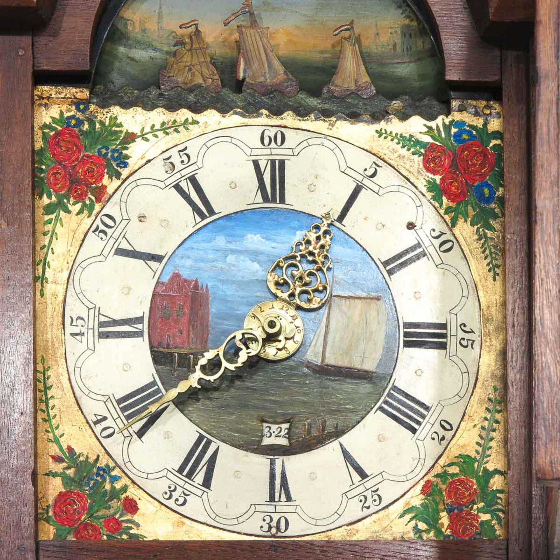 A 19th Century Friesland Clock - Image 4 of 10