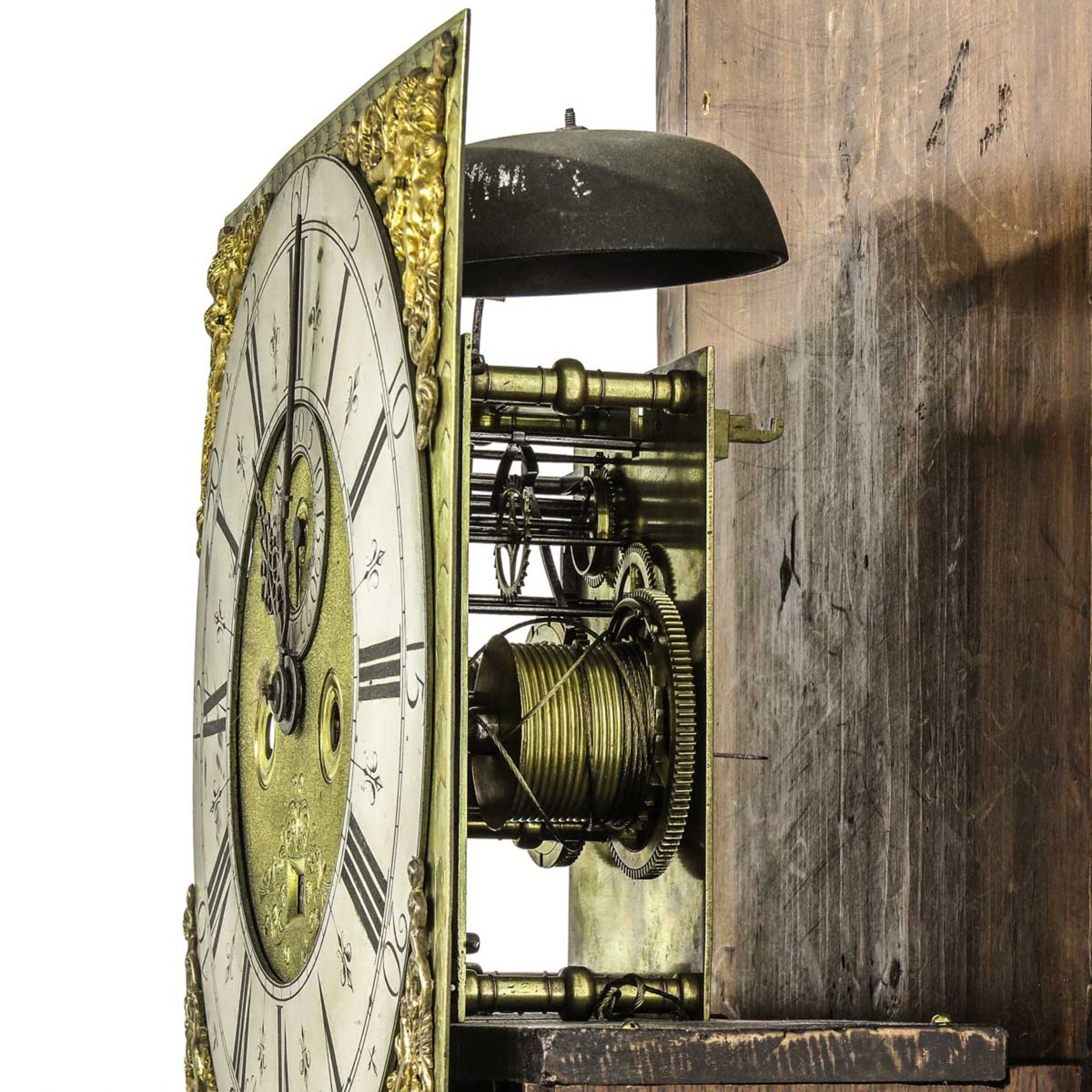 A Standing Clock Signed Anthony Herbert London Circa 1710 - Image 8 of 10