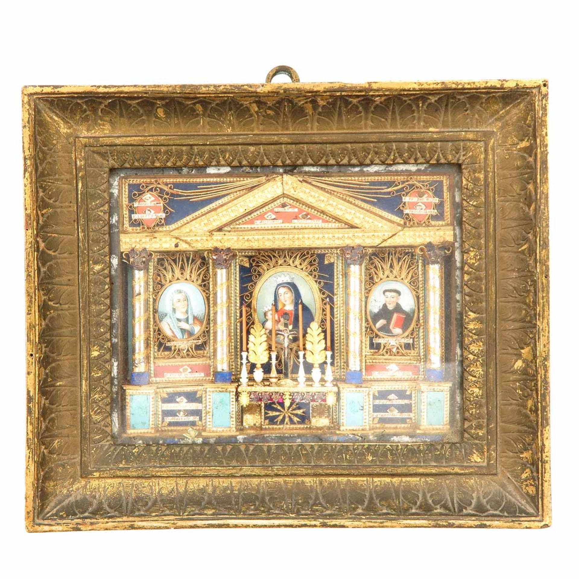 A Relic Holder Including 15 Relics