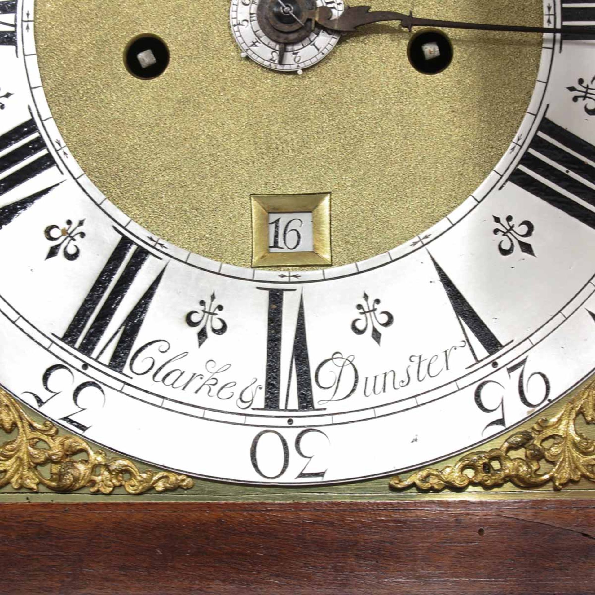 A Standing Clock Signed Clarke and Dunster Circa 1745 - Image 6 of 10