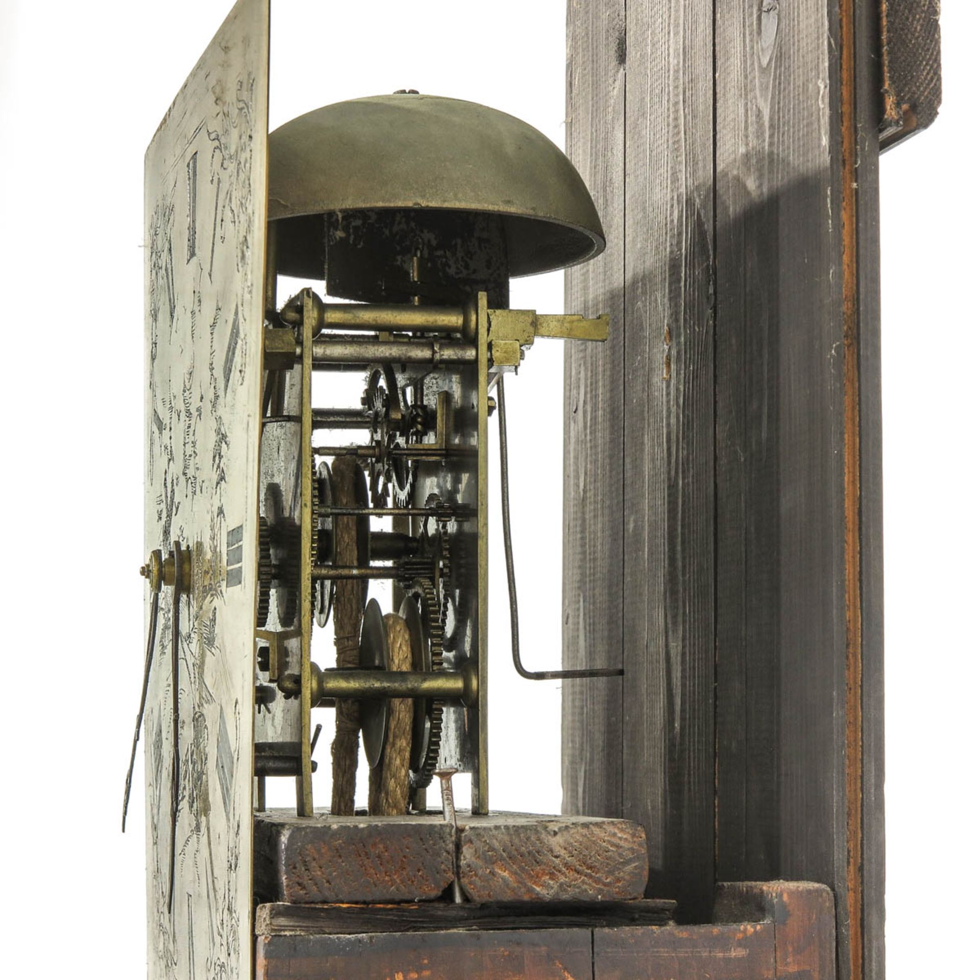 An English Standing Clock - Image 6 of 8